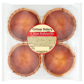 Cottage Bakery 4 Jam Bakewells 175g (Case of 6)  Adomoo